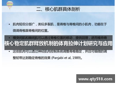核心稳定肌群释放机制的体育拉伸计划研究与应用